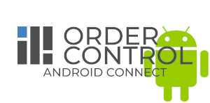 Order-Control-Android-Connect-Logo mit grünem Android-Symbol